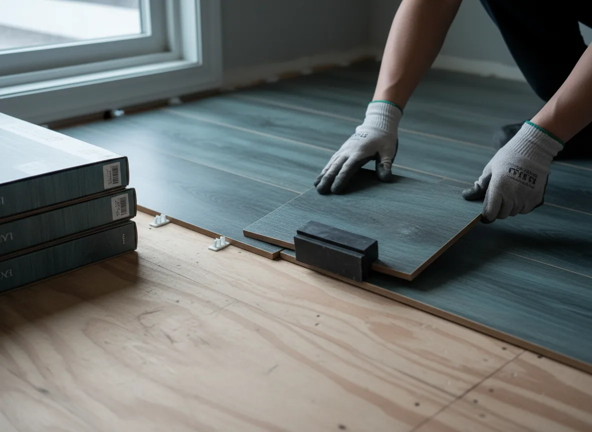 Luxury Vinyl Plank Installation company in Strandburg, SD